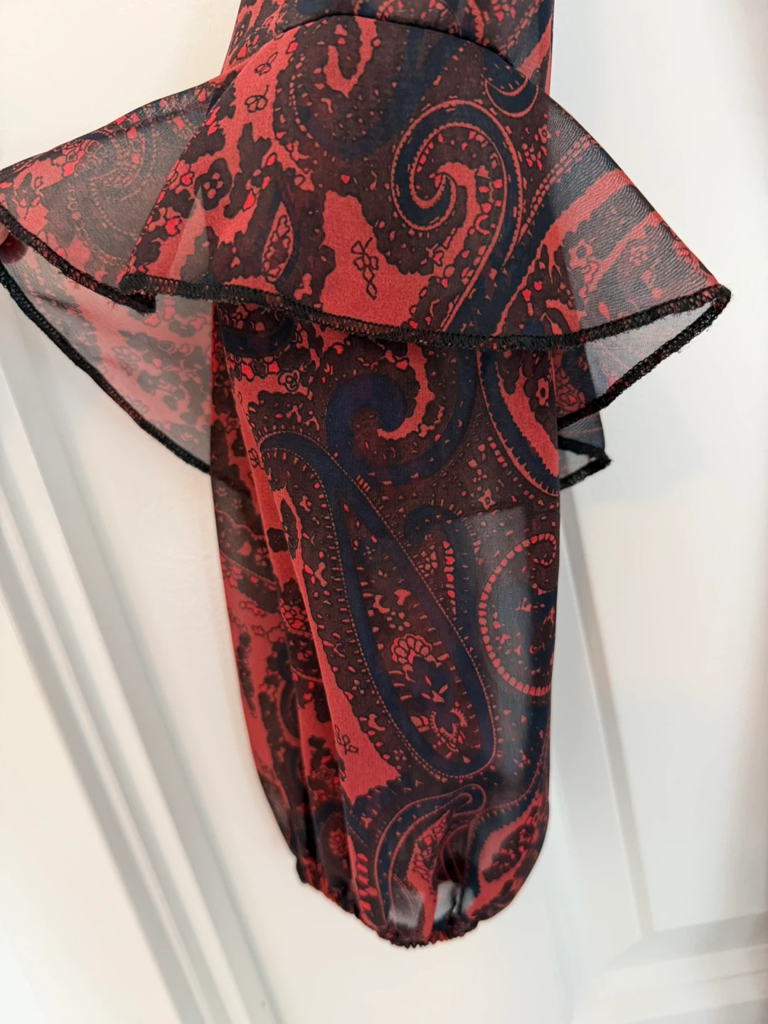 Batik Paisley Wrap Dress - photo 3