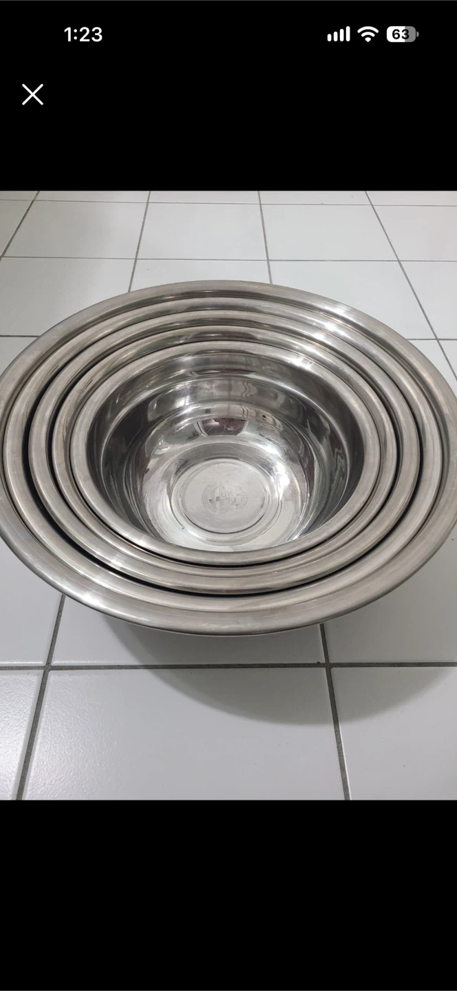 Stainless Steel Mixing Bowl Set - photo 2