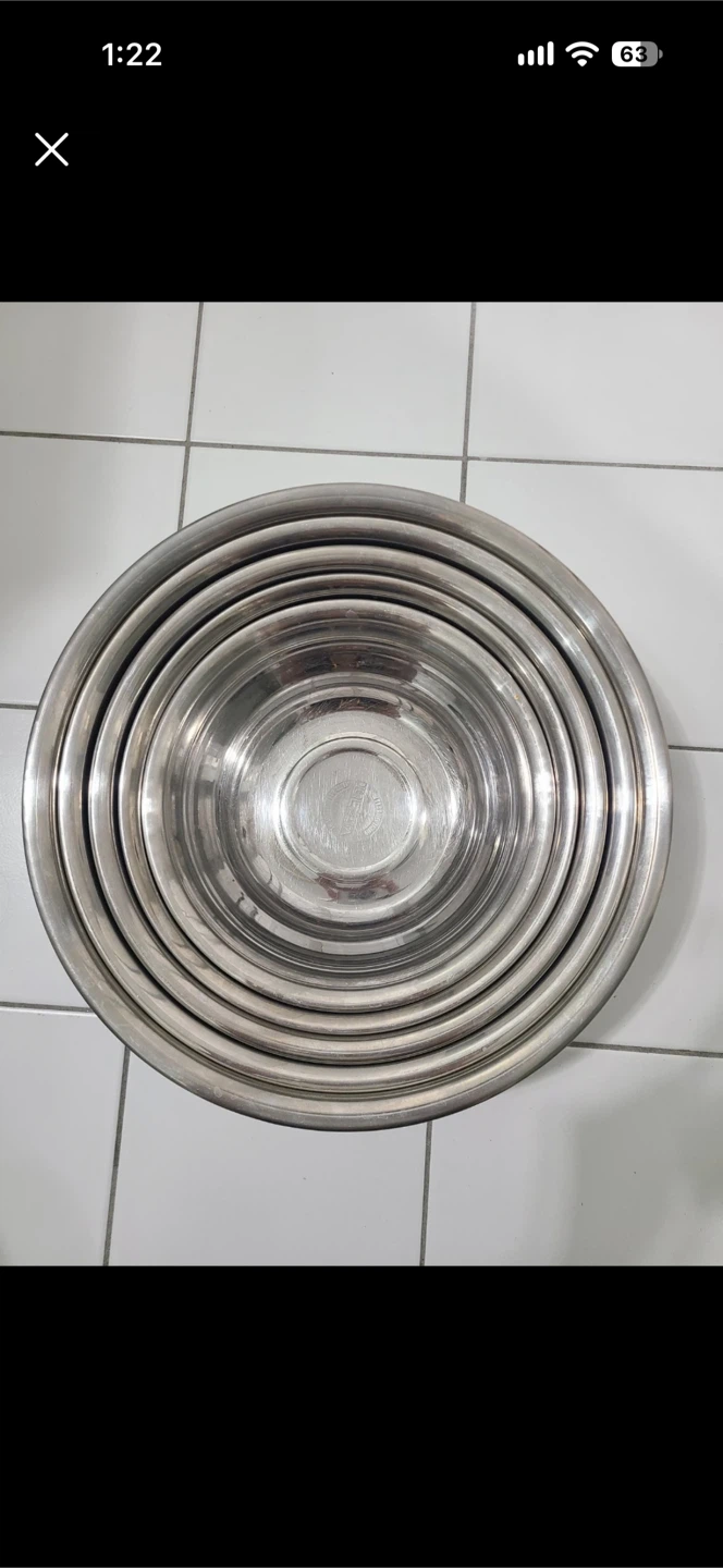 Stainless Steel Mixing Bowl Set - photo 5