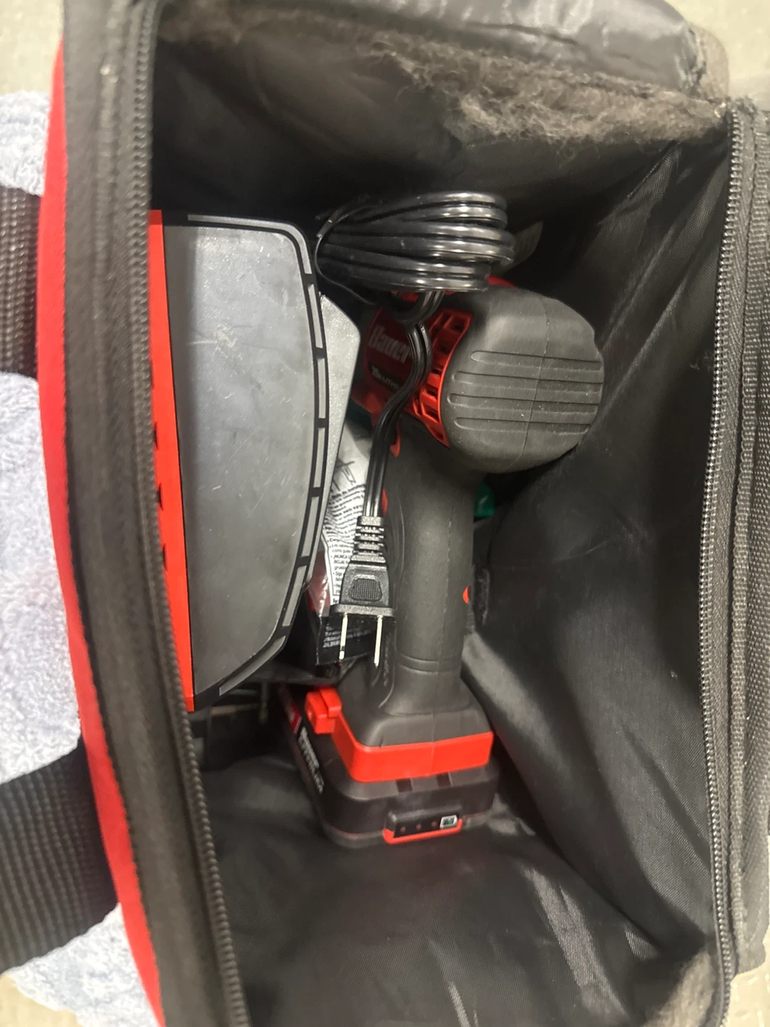 Bauer 20V Cordless Drill with Battery, Charger, and Bag - photo 3