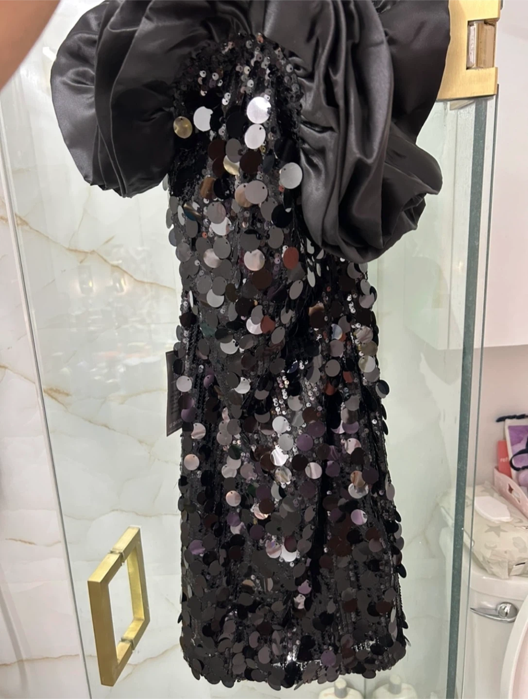 Le Chateau Black Sequin Dress - photo 3