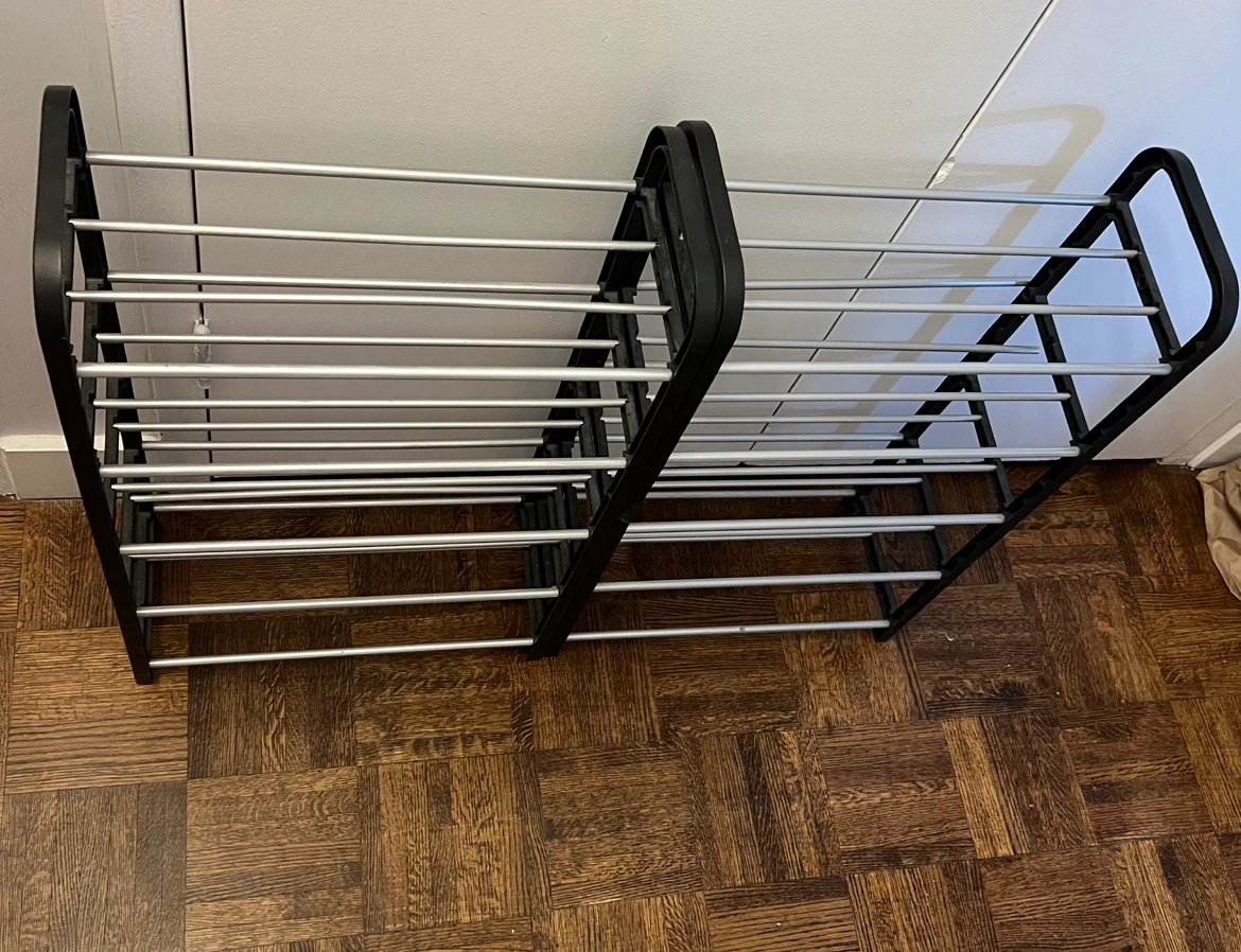 Two-Tier Shoe Rack Set