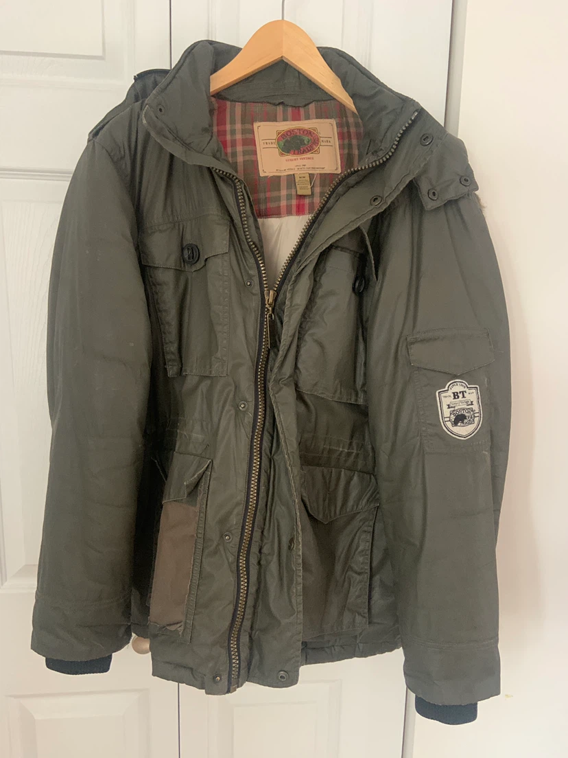 Boston Traders Men's Parka - Medium