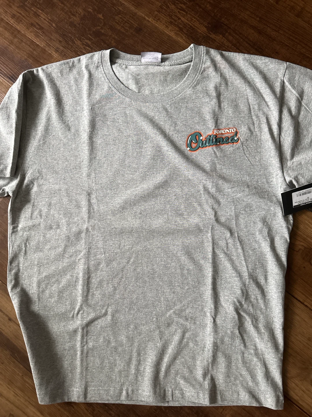 Outlined Toronto Retro Orange T-Shirt - photo 2