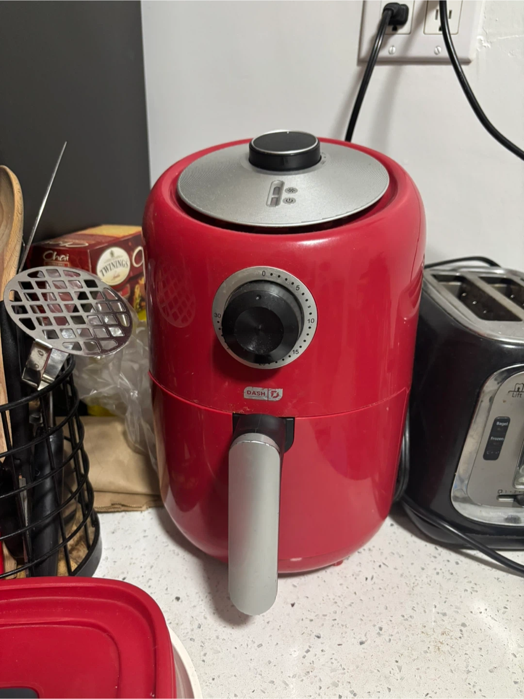Dash Compact Air Fryer - Red