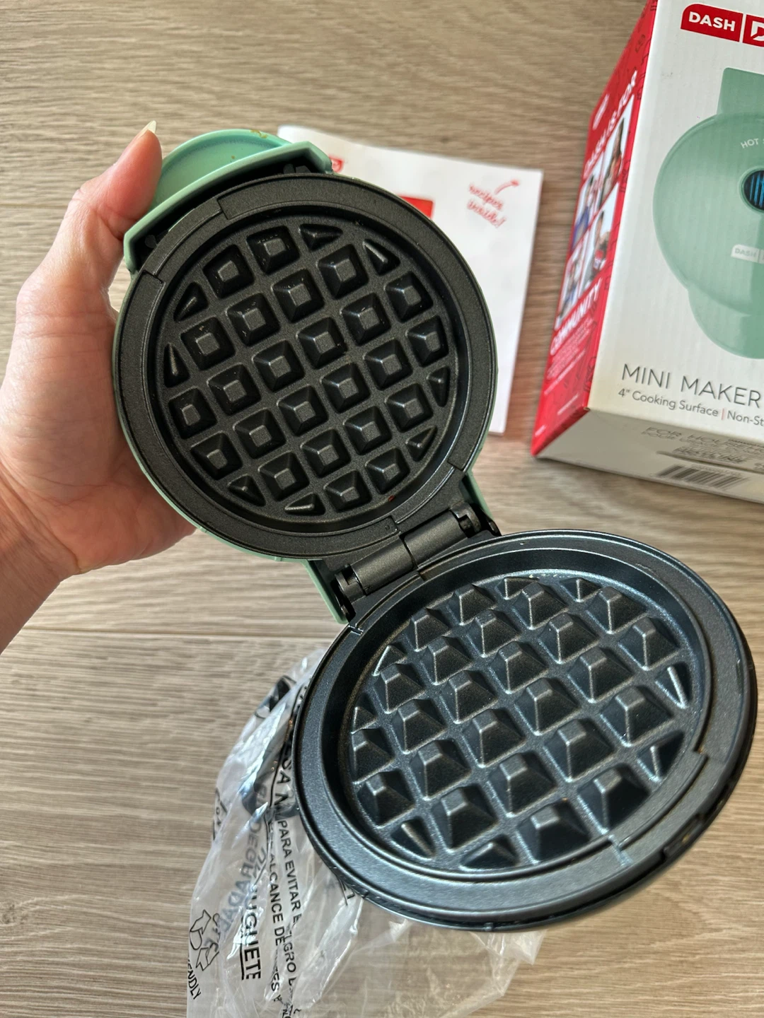 Dash Mini Waffle Maker - photo 2