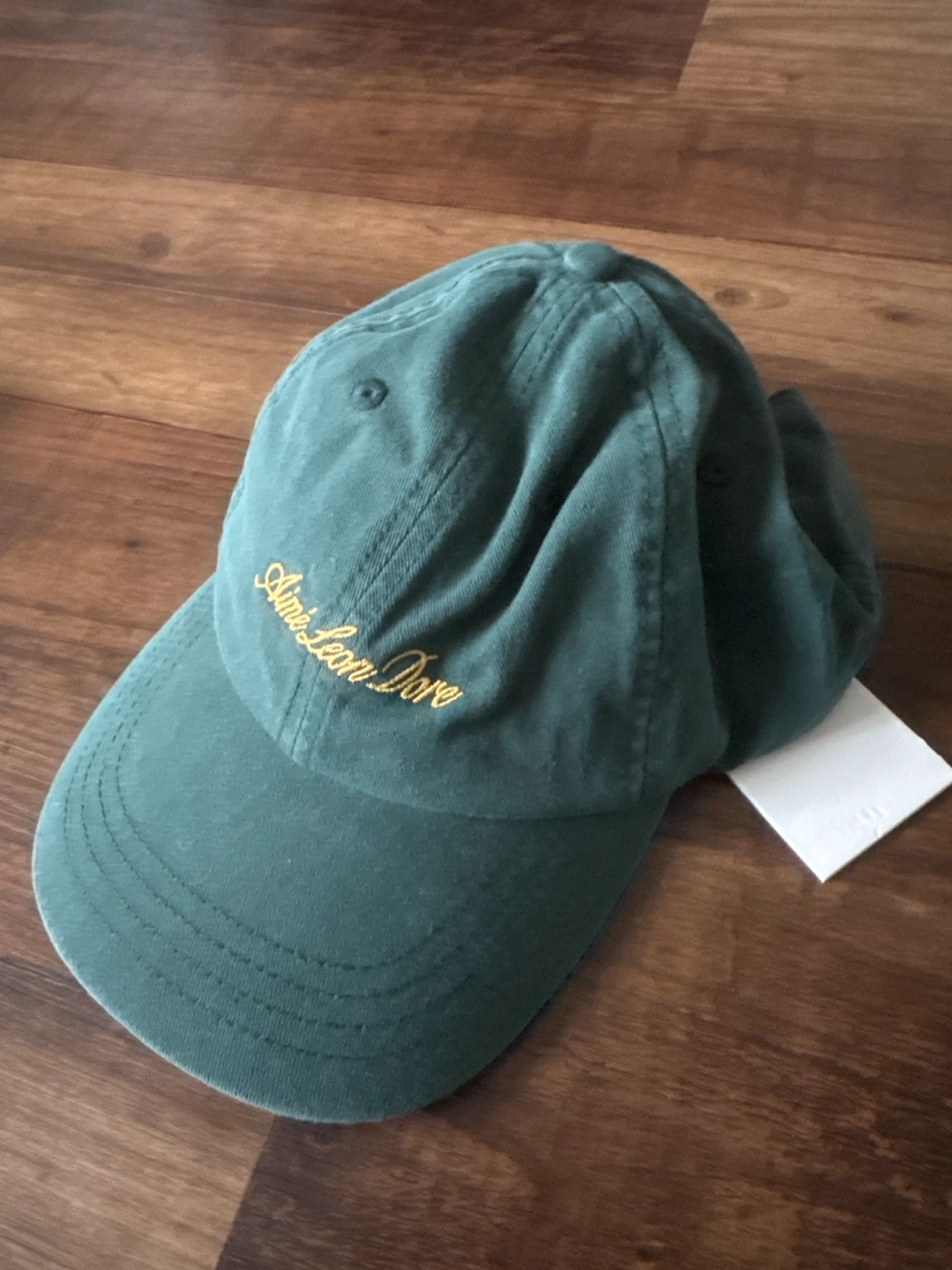 Aime Leon Dore Washed Script Cap Pine Grove