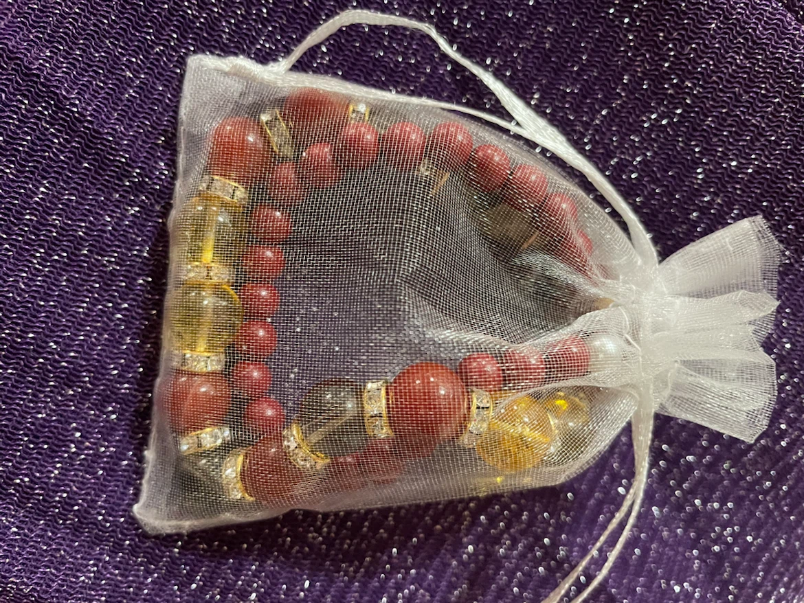 Set of Two 8mm Natural Beaded Bracelets - photo 4