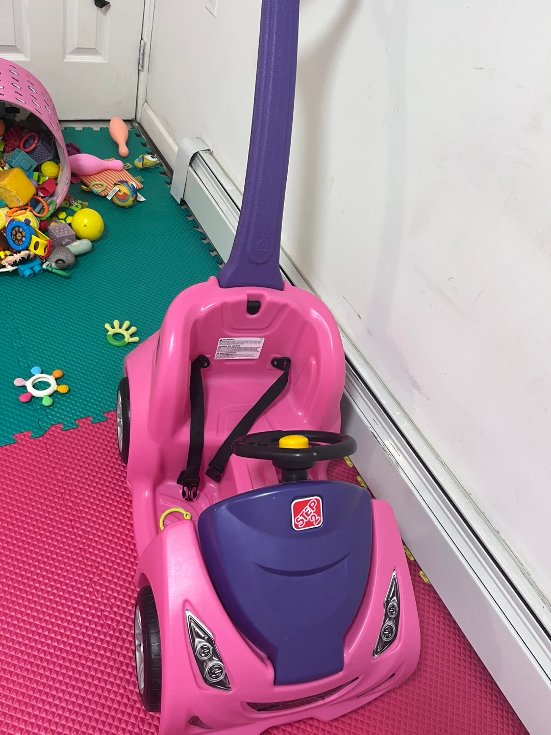Step2 Pink Push Around Car