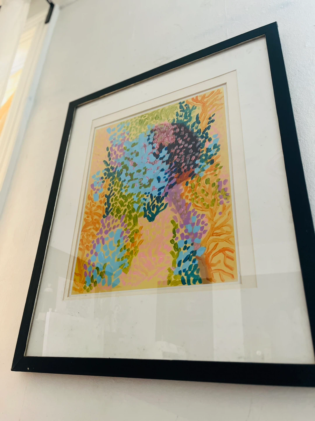 Abstract Framed Wall Art 26” x 32” - photo 4