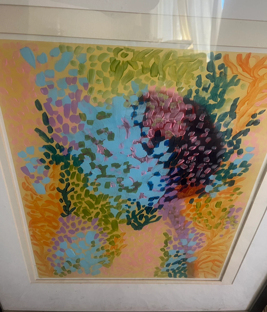 Abstract Framed Wall Art 26” x 32” - photo 5