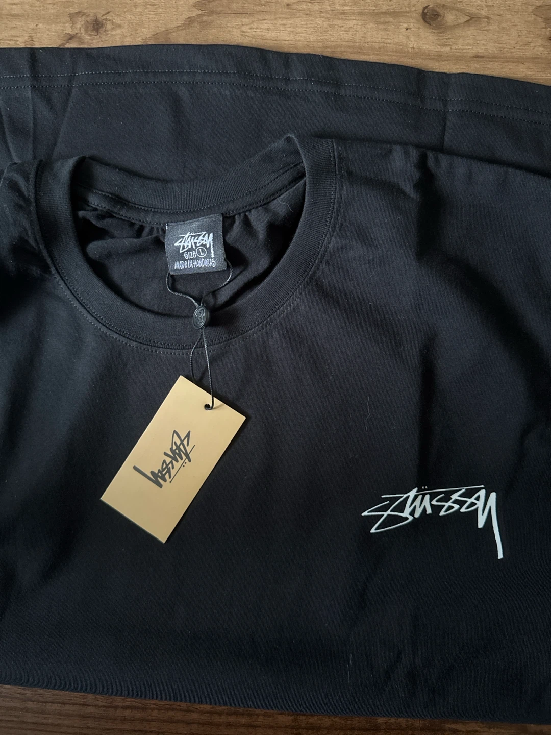 Stüssy Graphic T-Shirt - Black - Large - photo 2