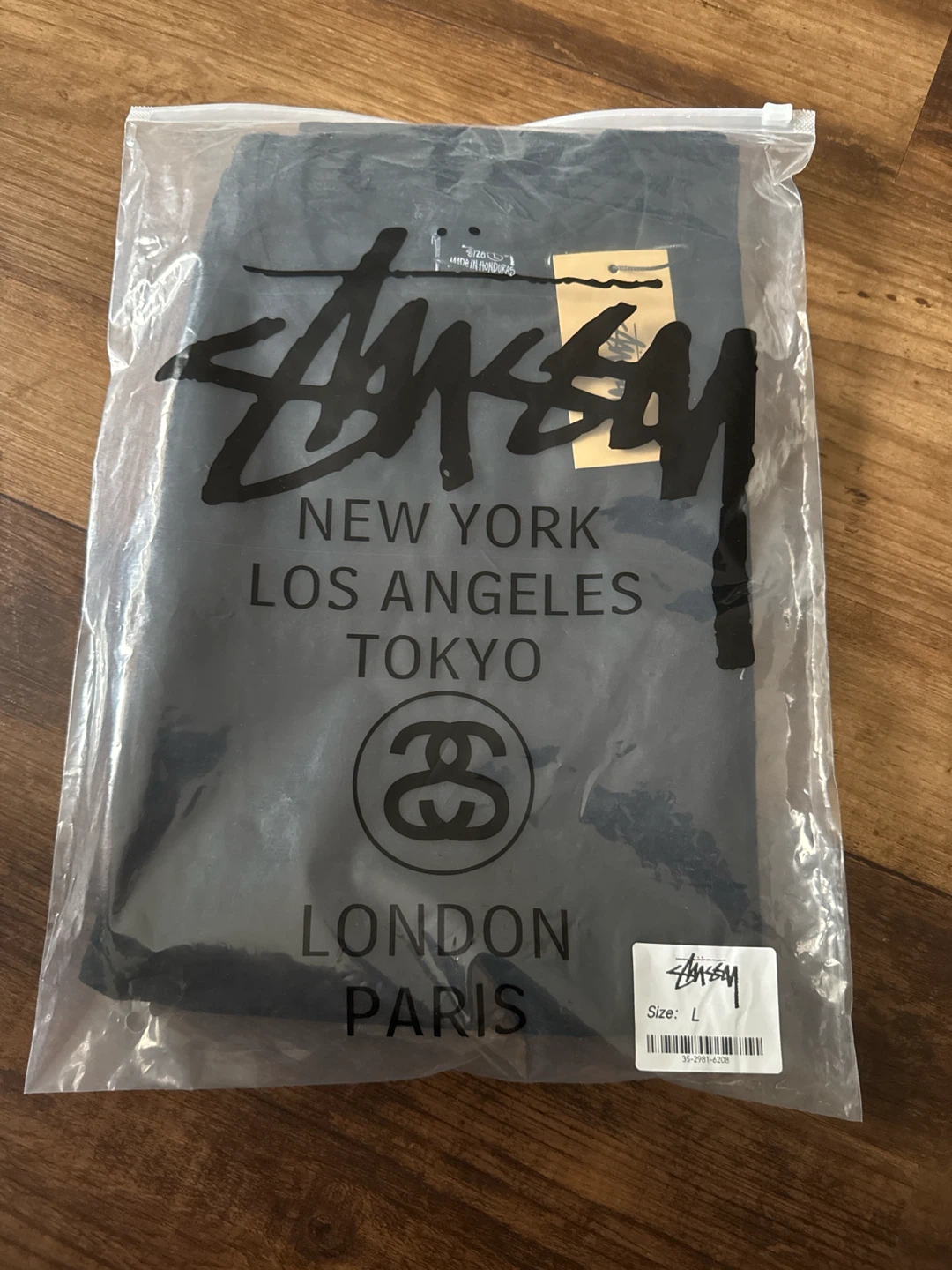 Stüssy Graphic T-Shirt - Black - Large - photo 3