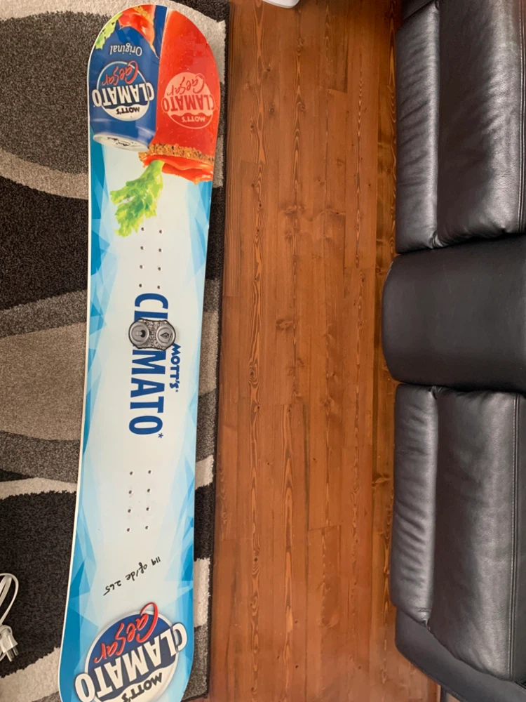 Mott's Clamato Caesar Snowboard