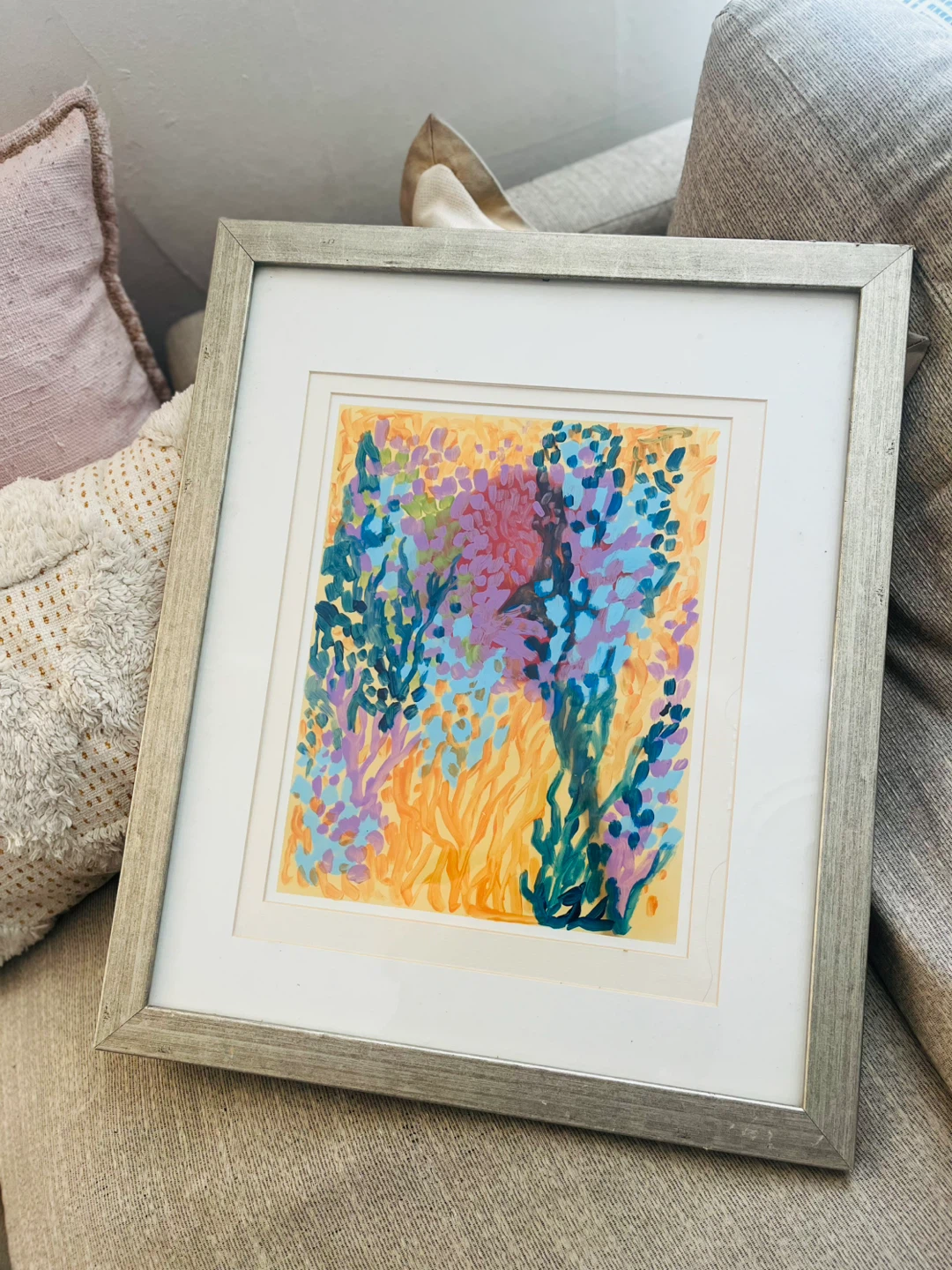 Original Art - Framed 18” x 24”