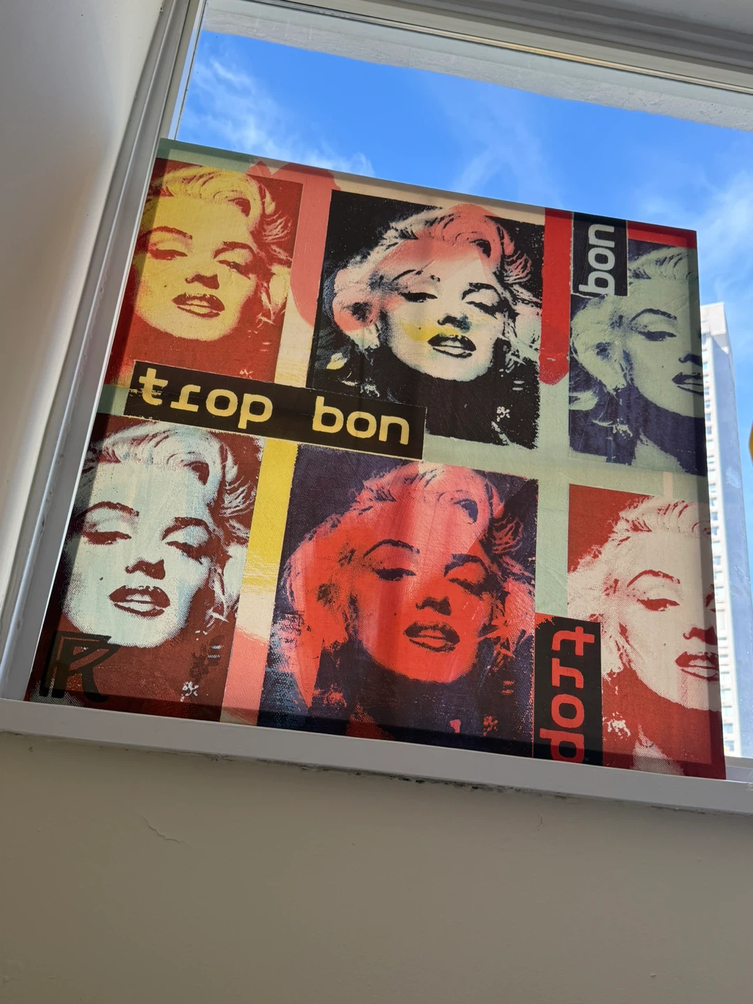 Marilyn Monroe Pop Art Canvas Print