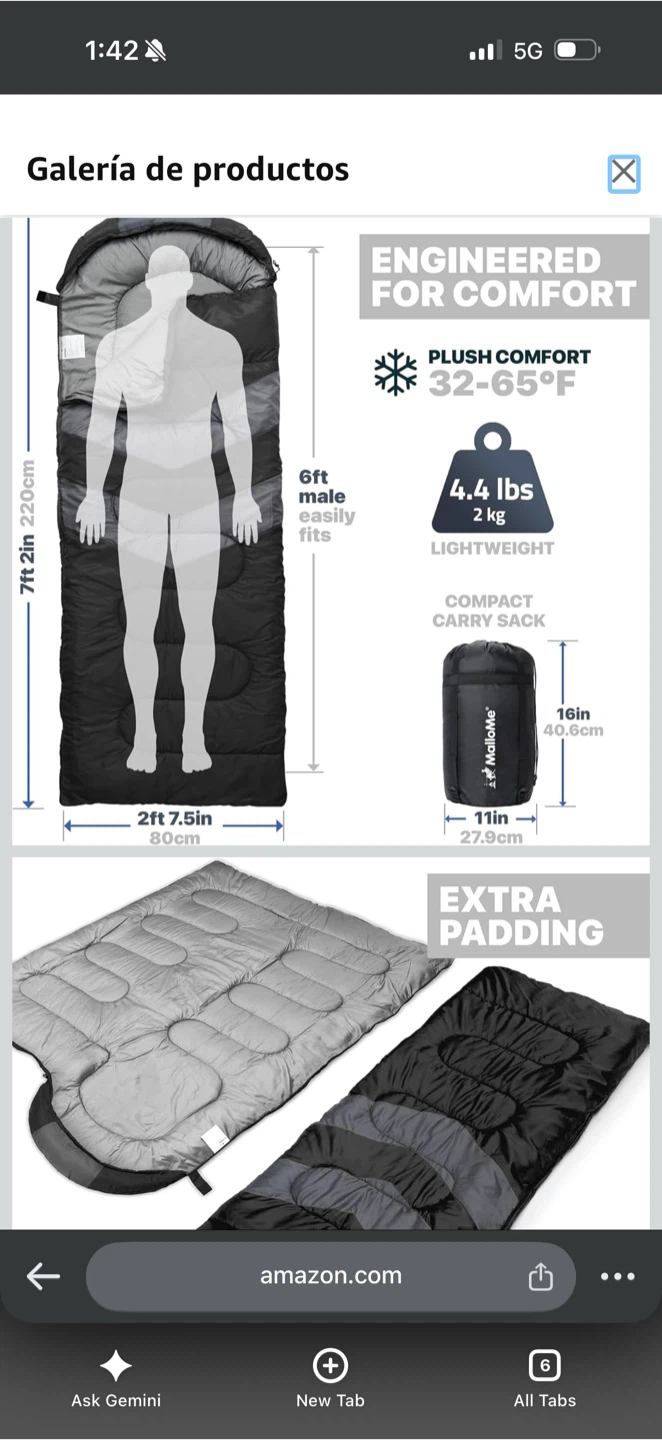 MalloMe Sleeping Bag - photo 2
