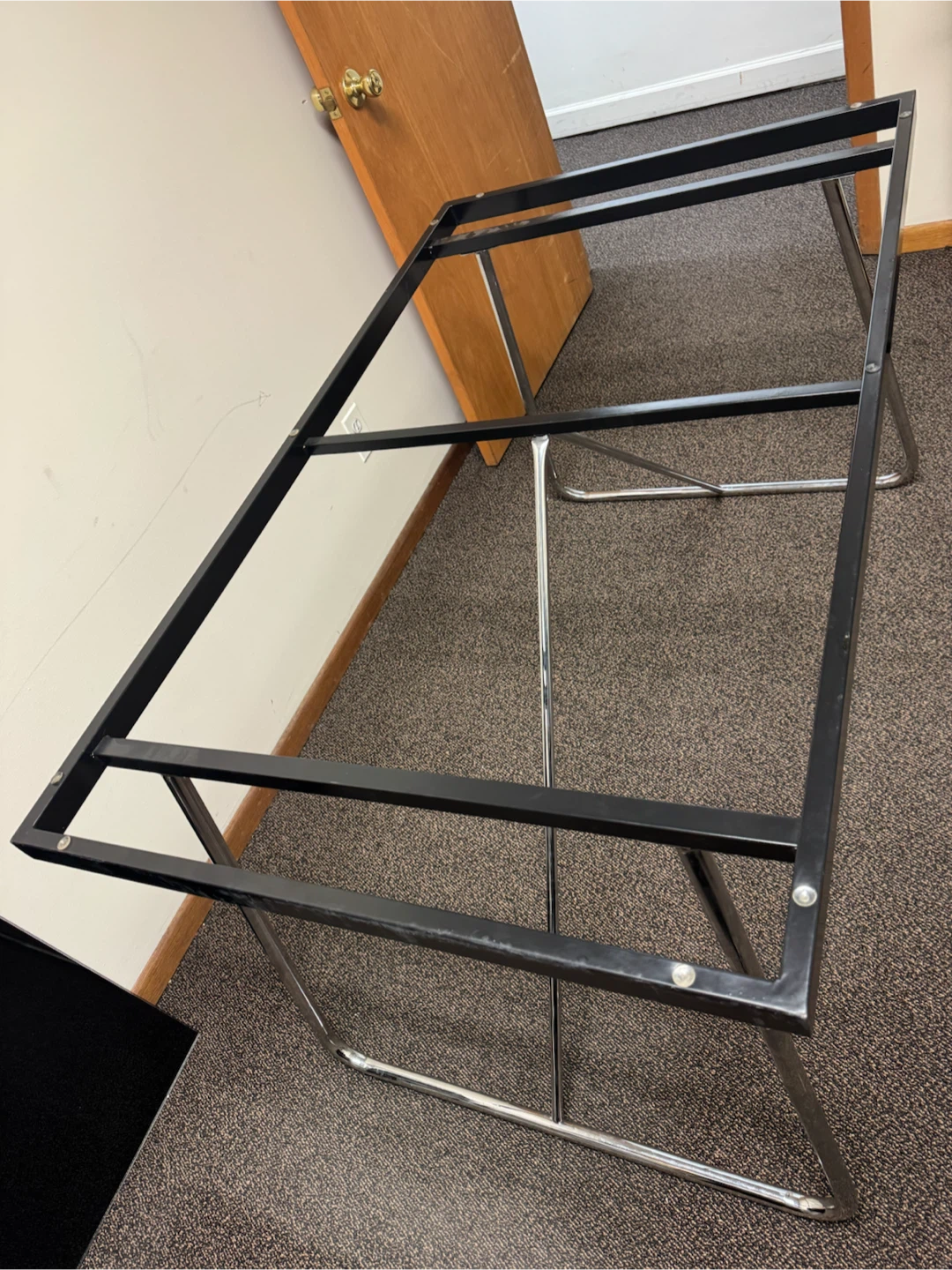 Modern Glass Top Desk - photo 3