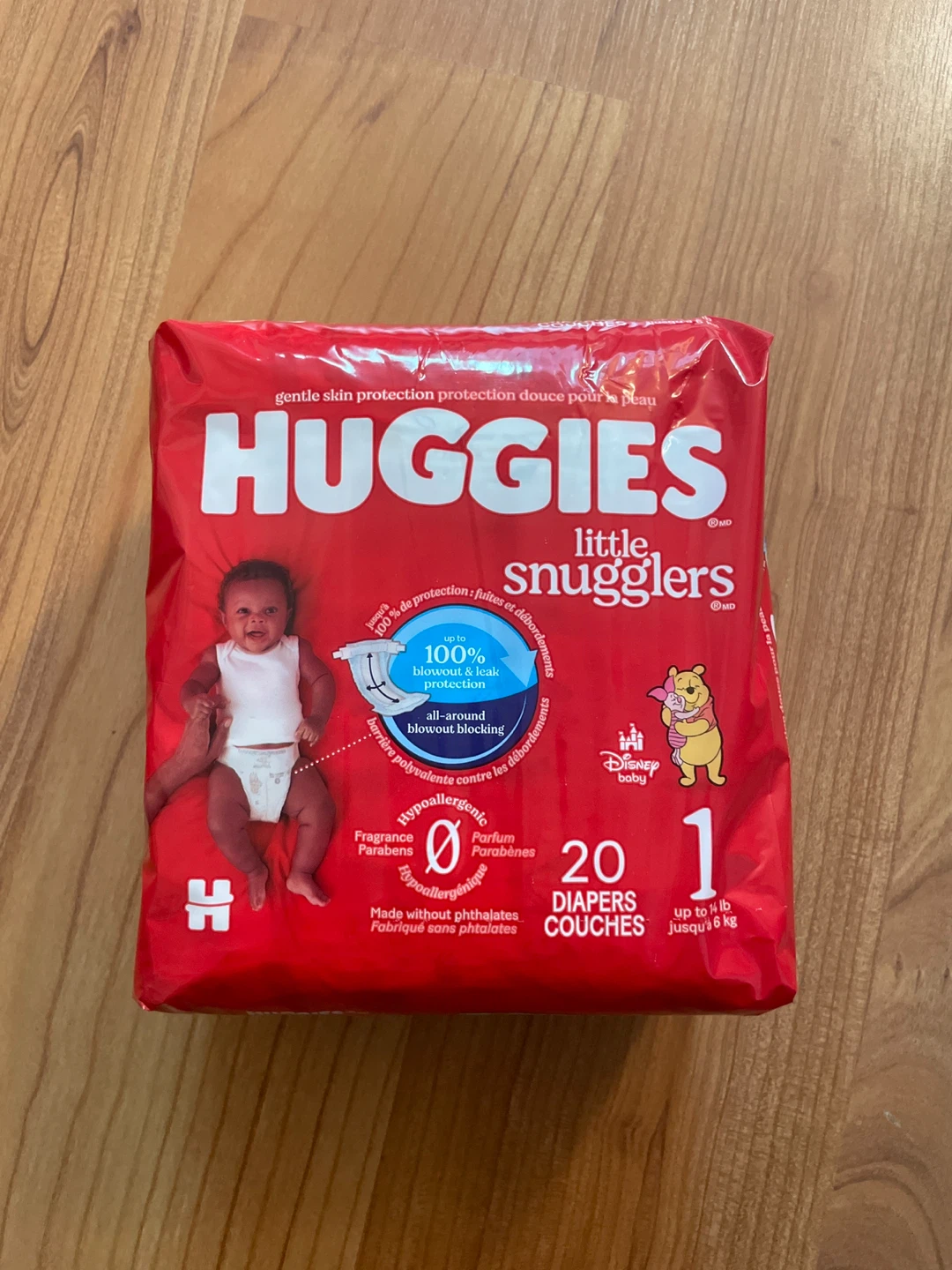Huggies little snugglers size 1