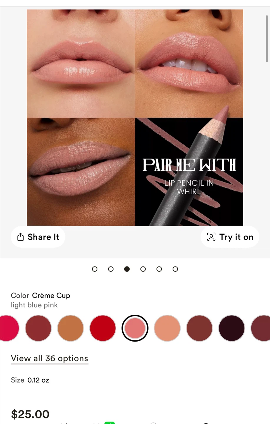 MAC Maximal Sleek Satin Lipstick - Crème Cup - photo 2