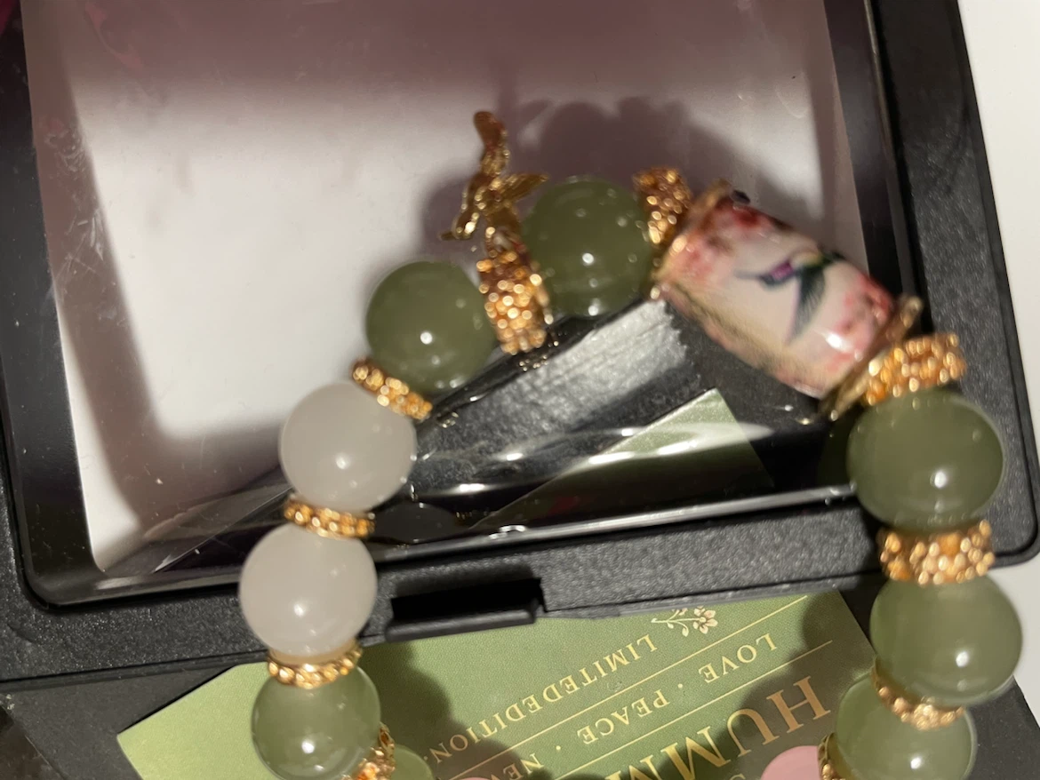 Spring Garden Hummingbird Bracelet - photo 3