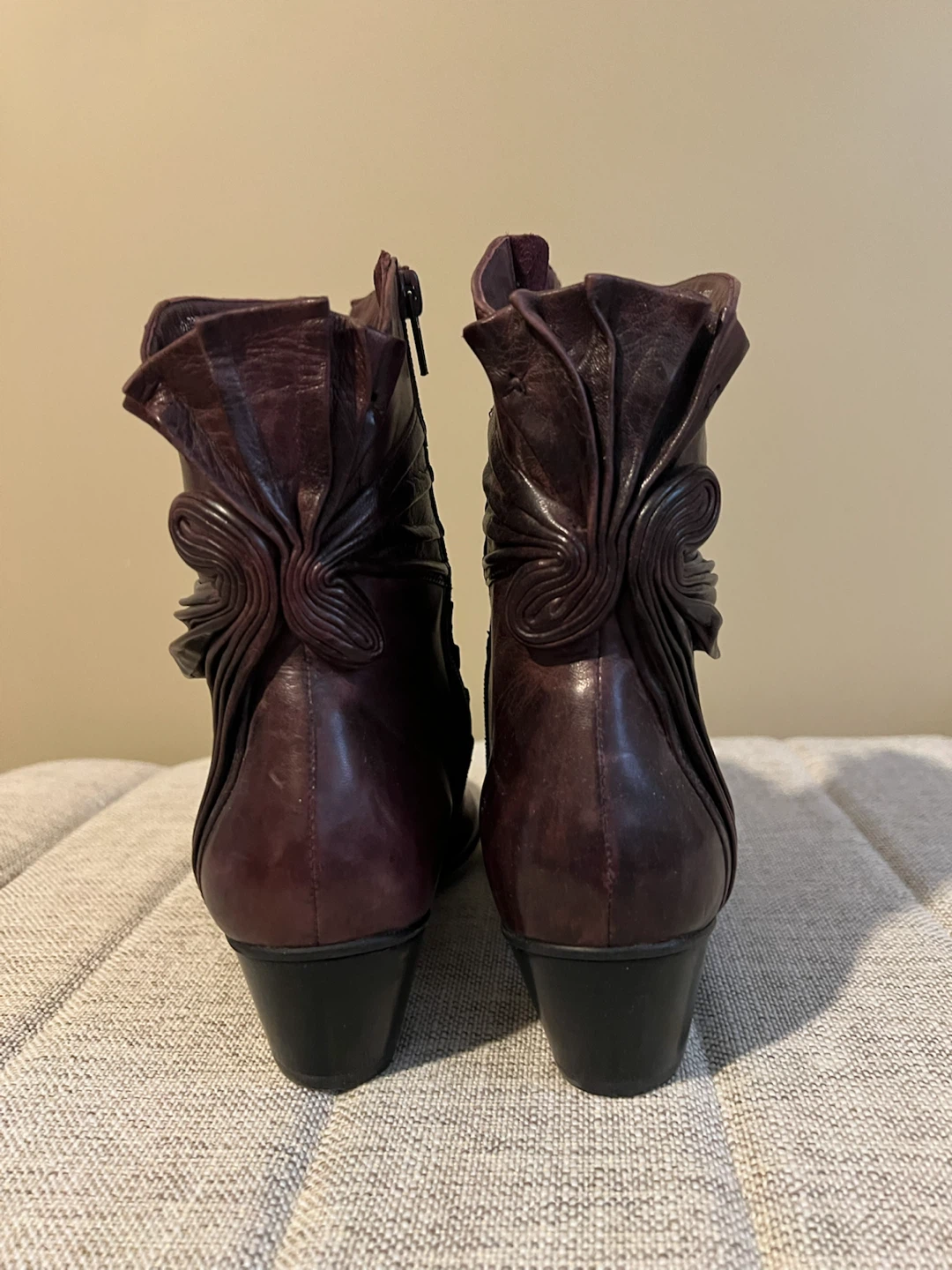 Arnold Churgin Genuine Leather Ankle Boots - photo 2