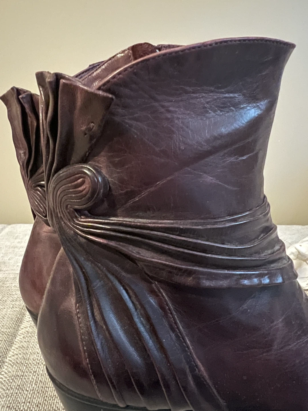 Arnold Churgin Genuine Leather Ankle Boots - photo 3