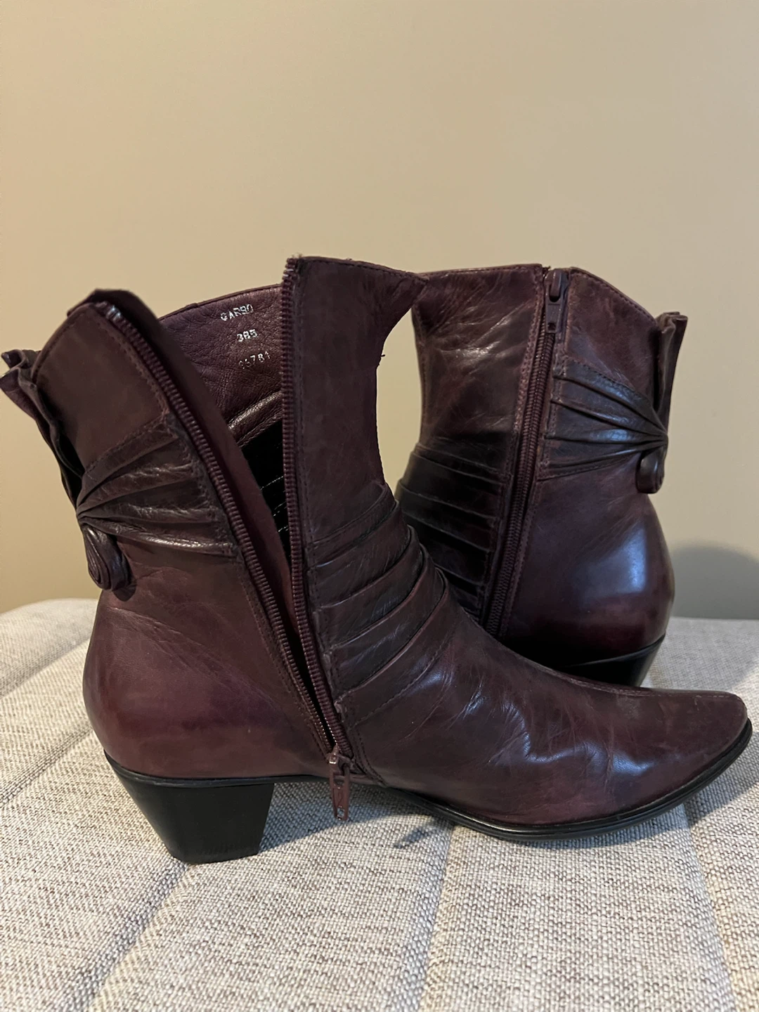 Arnold Churgin Genuine Leather Ankle Boots - photo 4