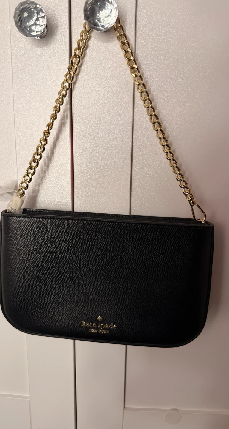 Kate Spade Madison Pochette Black Saffiano Leather - photo 5