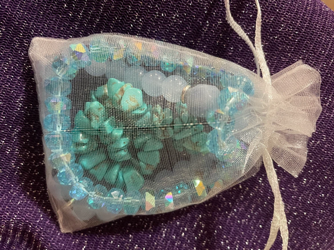 3 hand Beaded Natural Stone Bracelets - photo 4