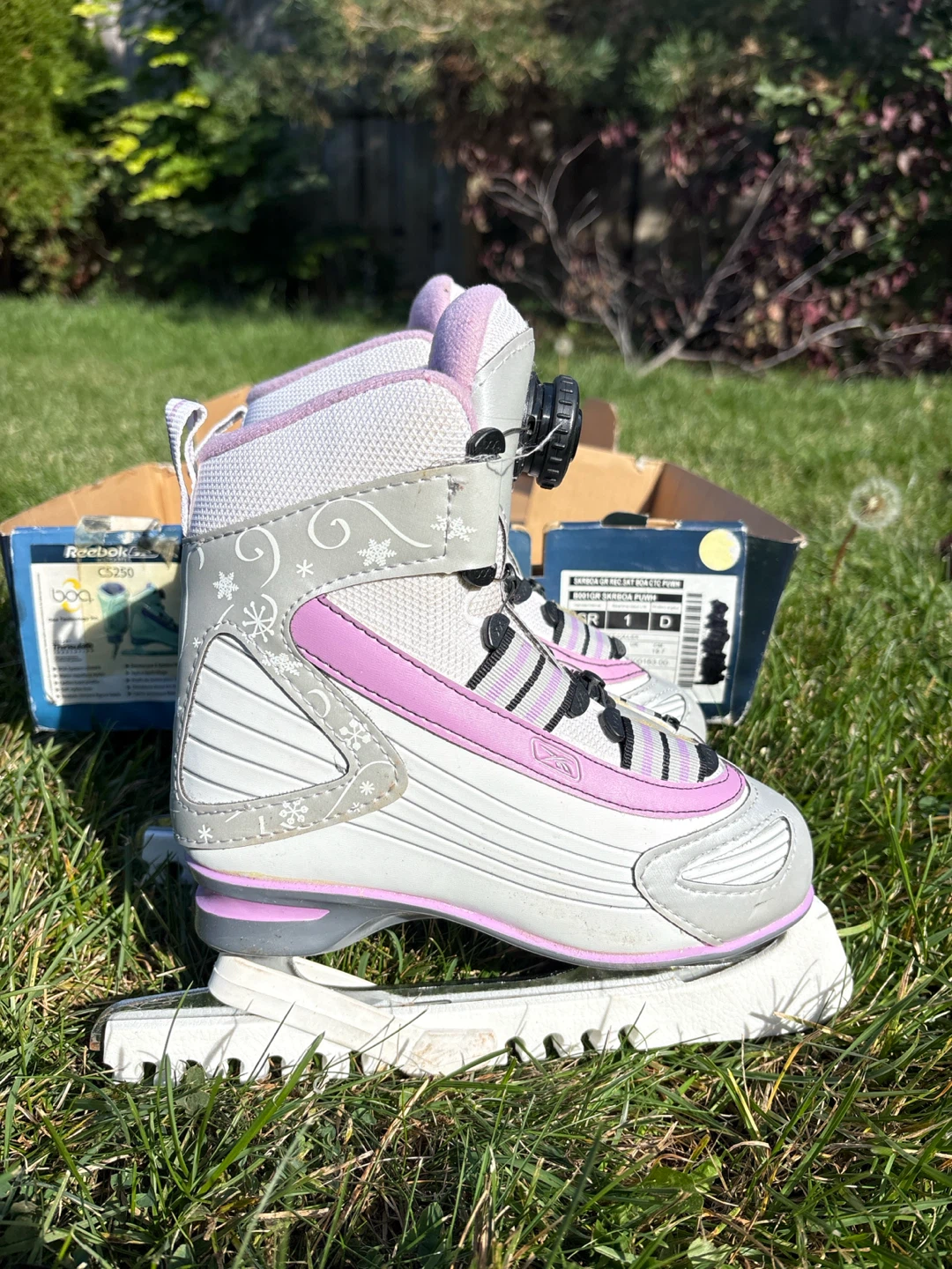 Reebok CS250 Boa Ice Skates Size 1 - photo 3