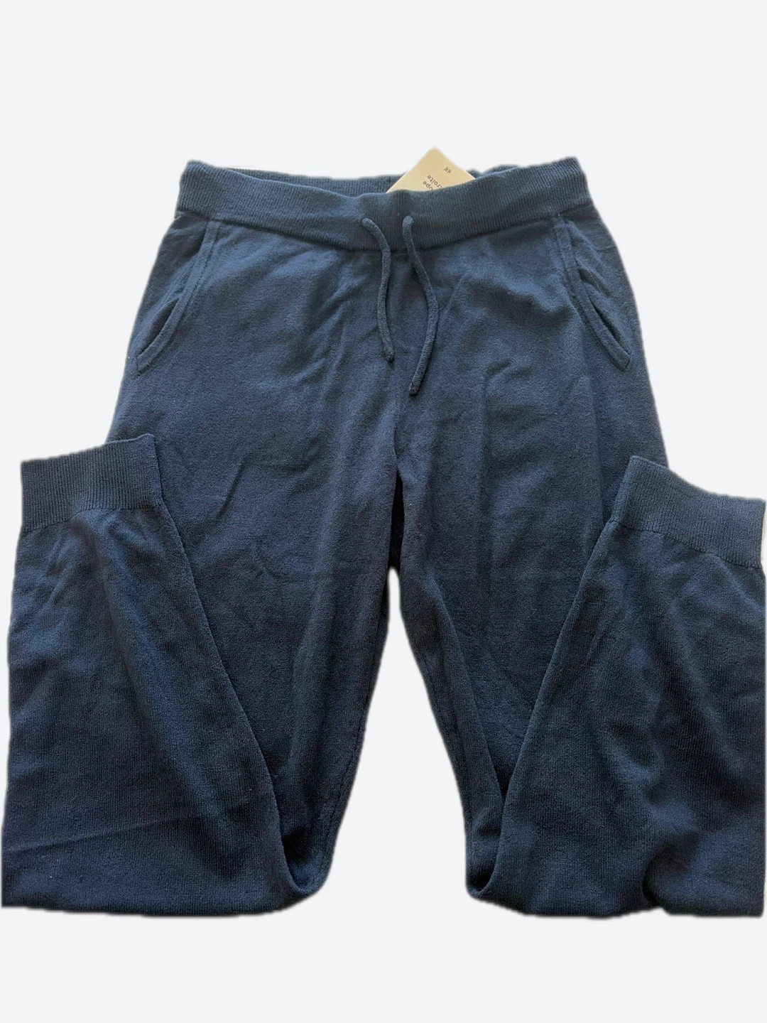 H&M Slim Fit Knit Joggers - Navy