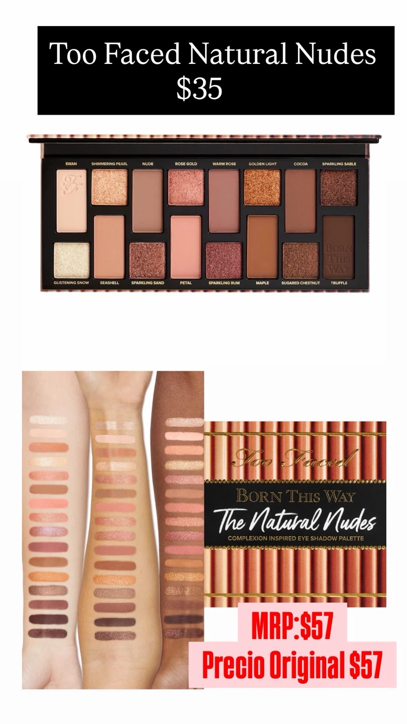 Too Faced Born This Way The Natural Nudes Eye Shadow Palette