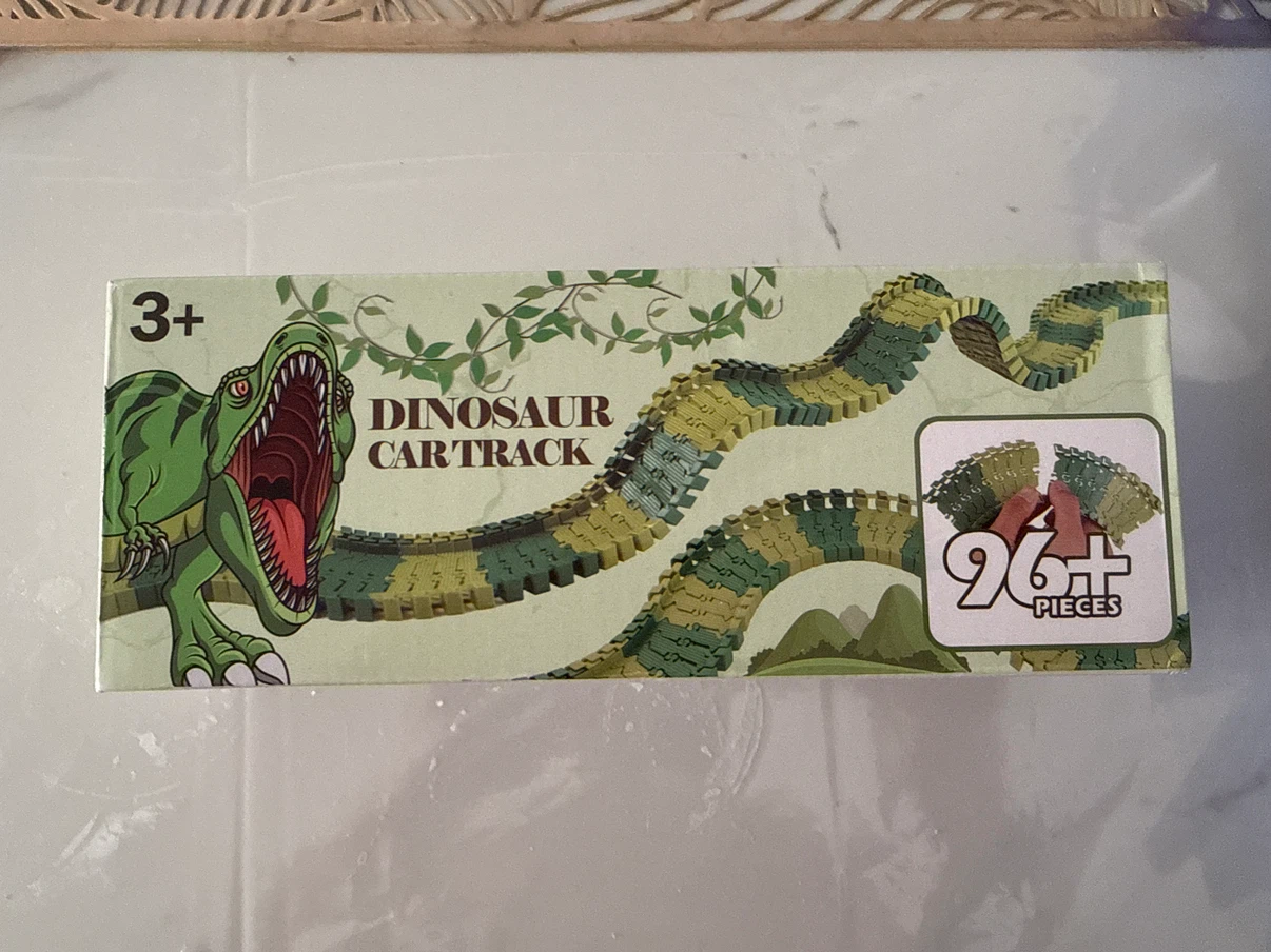 Dinosaur Car Track 96+ Pieces