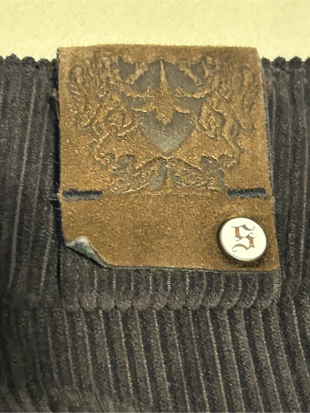 Salomon Corduroy Ski Pants Brown Size M - photo 3