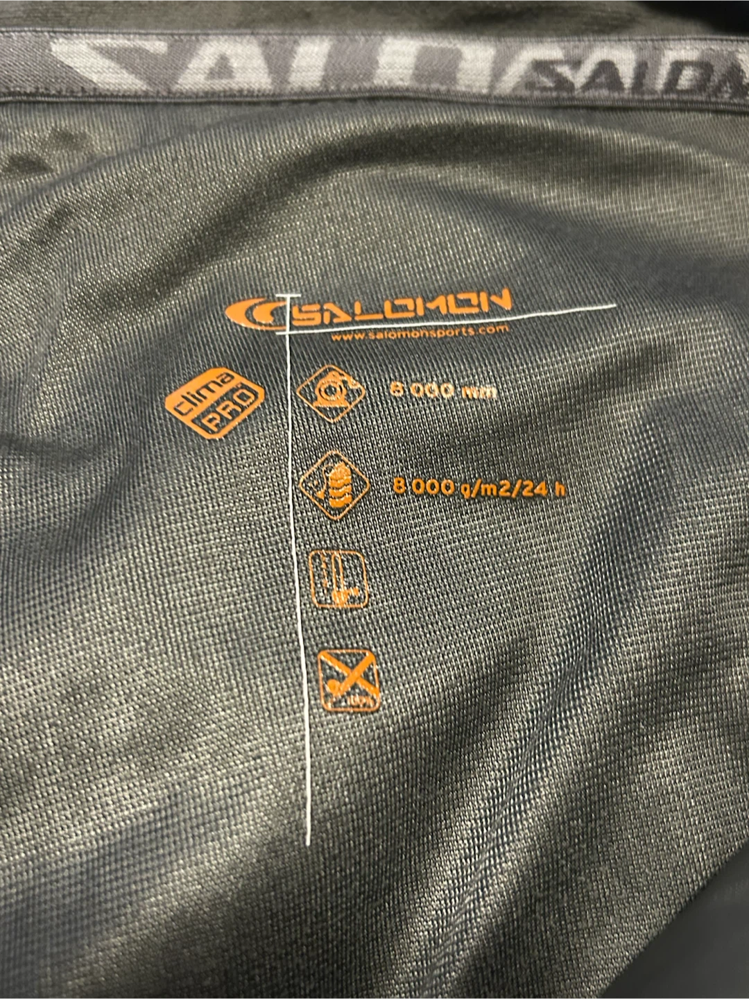 Salomon Corduroy Ski Pants Brown Size M - photo 5