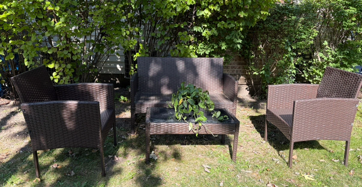 Wicker Patio Furniture Set
