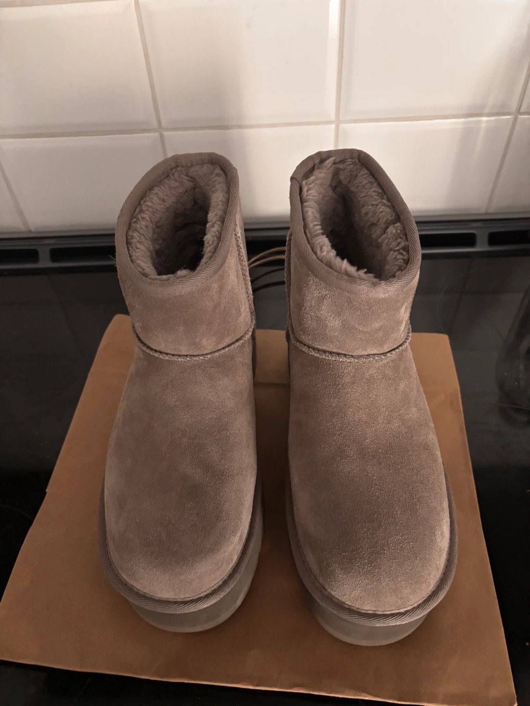UGG Classic Mini Platform Boots Smoke Plume - photo 2