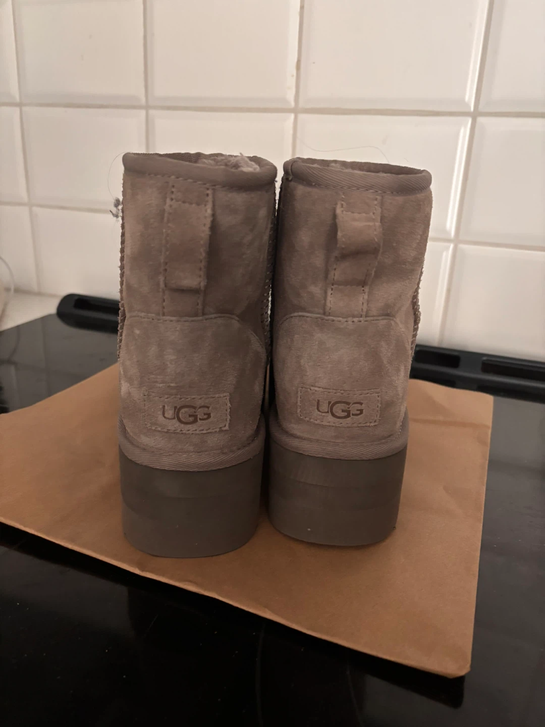 UGG Classic Mini Platform Boots Smoke Plume - photo 3