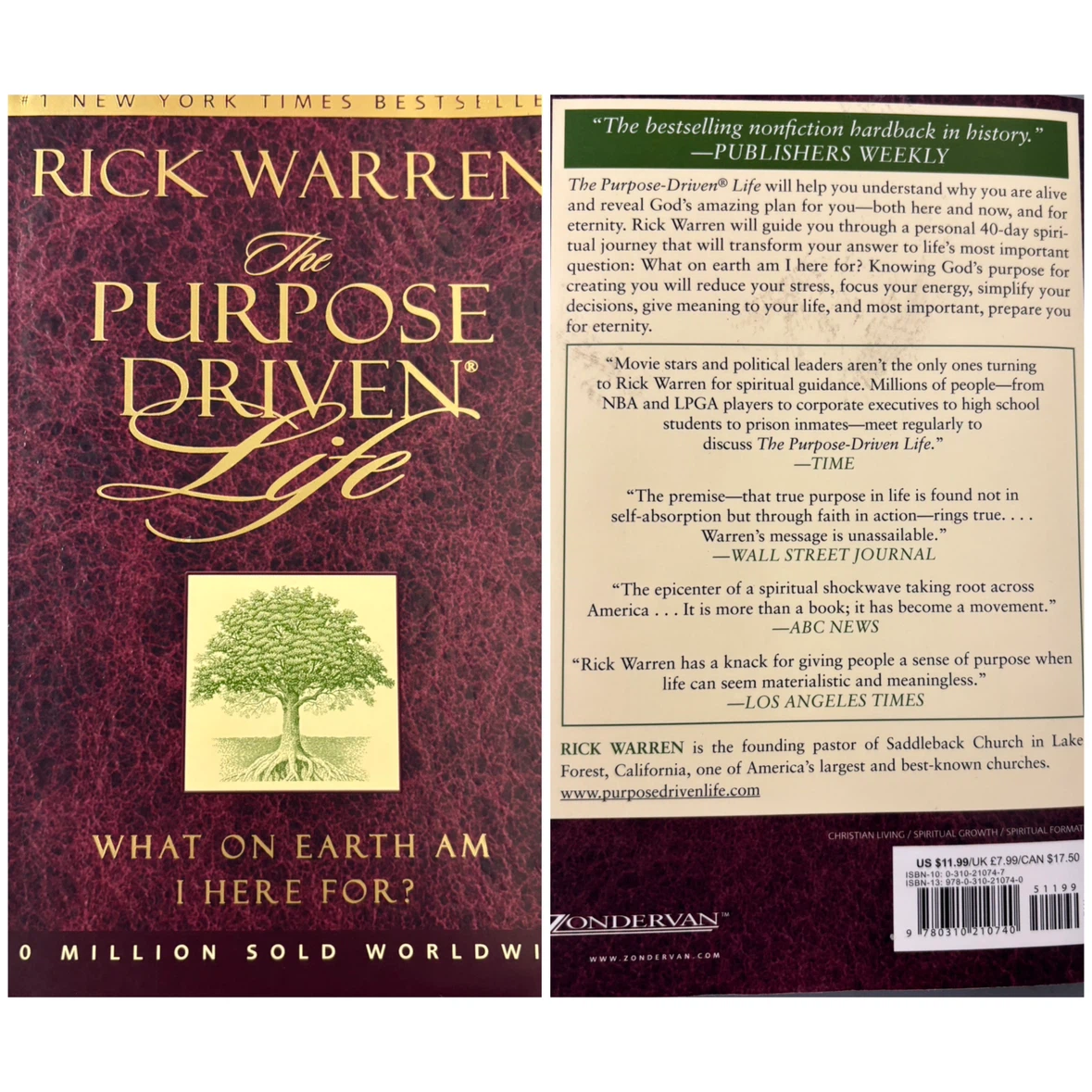“The Purpose-Driven” Life by Rick Warren