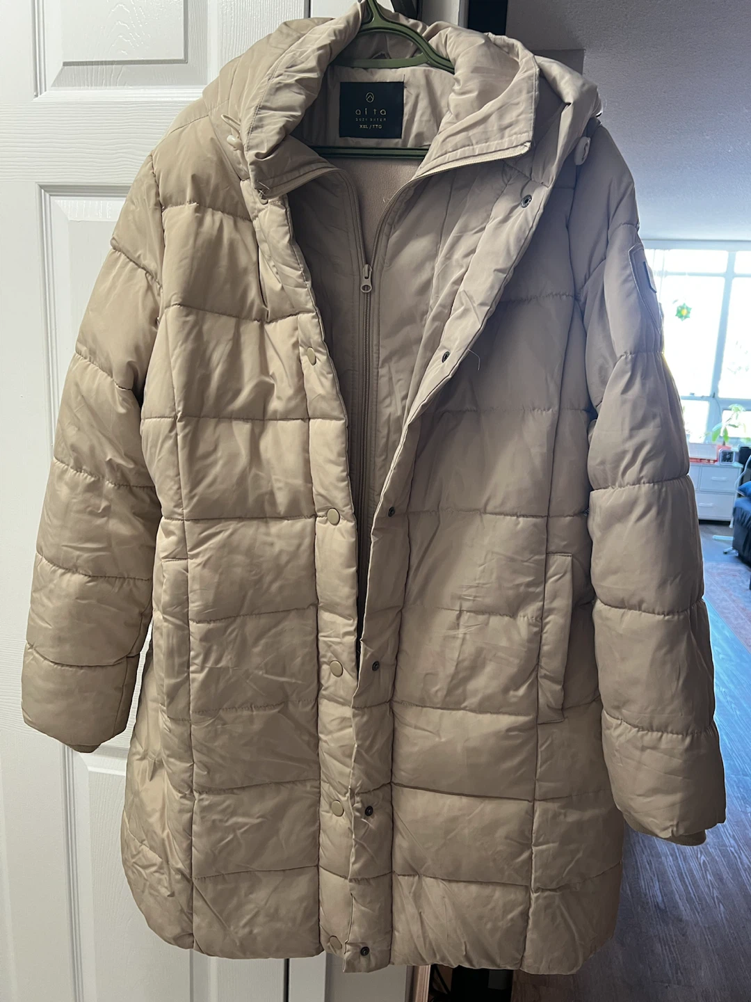 Alta Beige Puffer Jacket