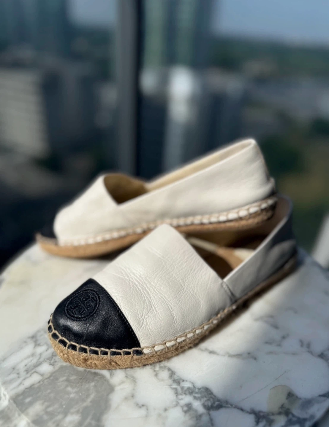 Tory Burch Espadrilles White and Black - photo 2