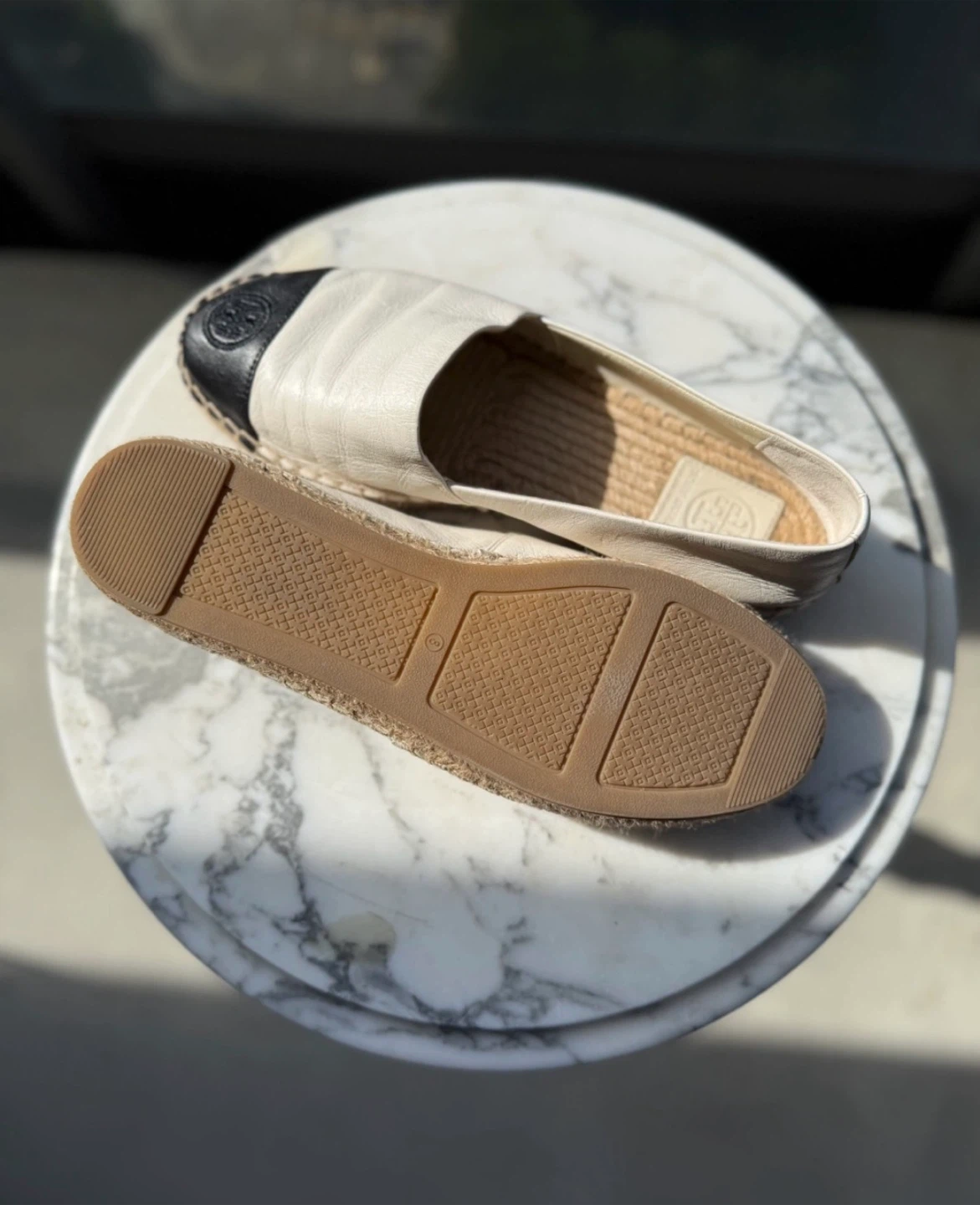 Tory Burch Espadrilles White and Black - photo 4