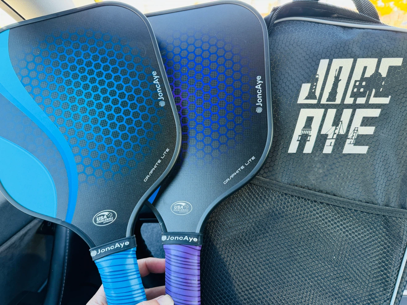JoncAye Graphite Lite Pickleball Paddle Set - photo 3