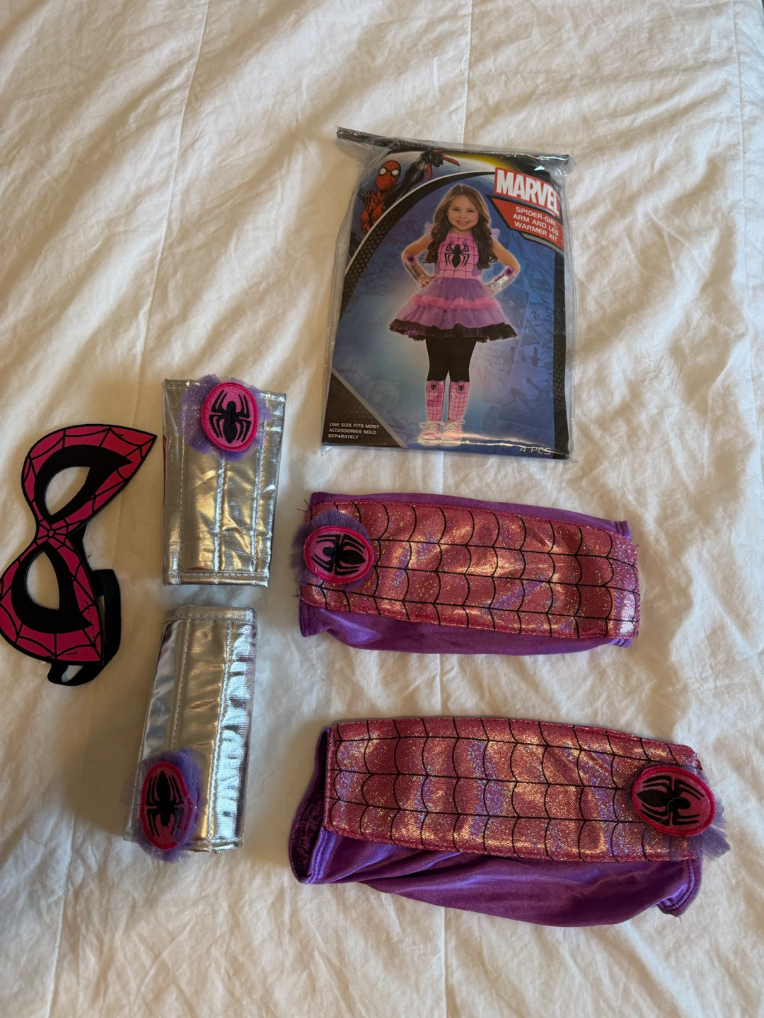 3T-5T Halloween Marvel Spider-Girl Costume - photo 3