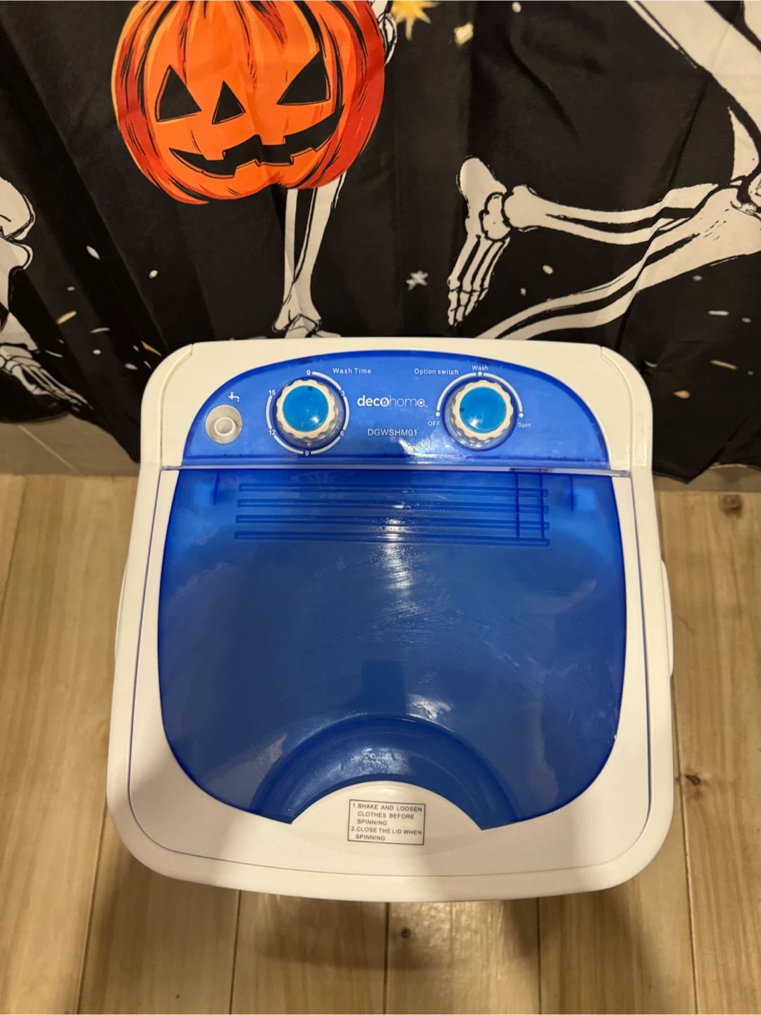 DecoHome DGWSHM01 Portable Washing Machine - photo 2
