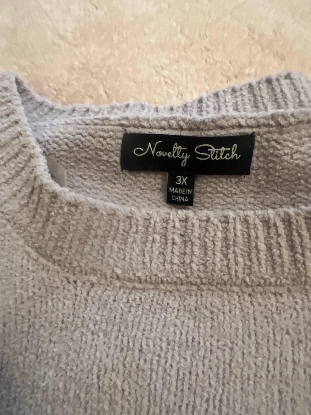 Novelty Stitch Blessed Sweater - photo 2