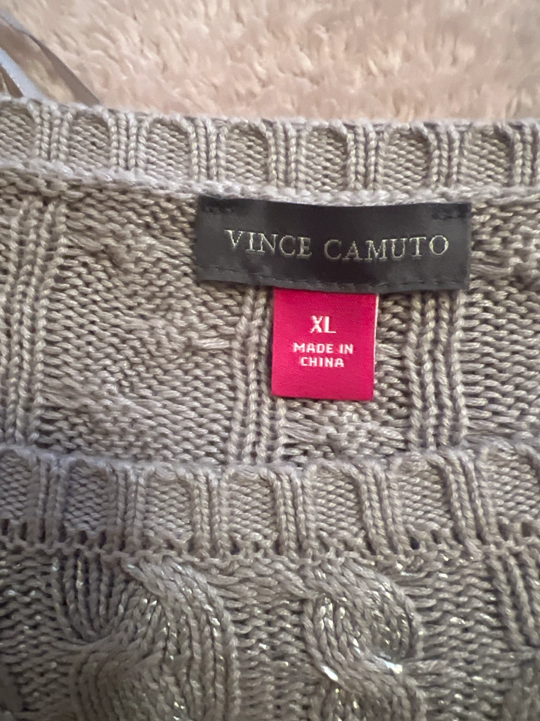 Vince Camuto Cable Knit Sweater - photo 2