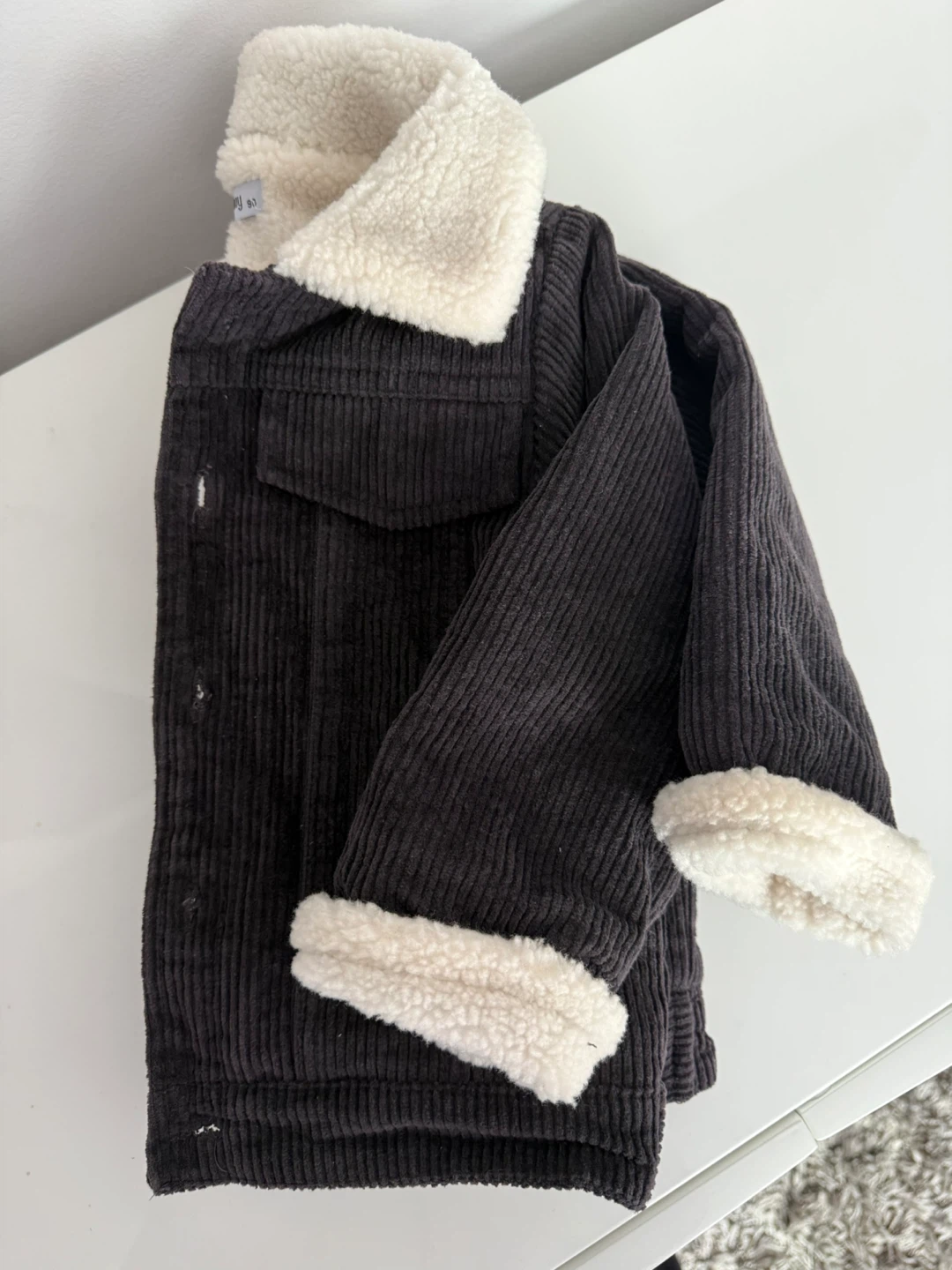 Toddler Corduroy Sherpa Jacket - photo 5