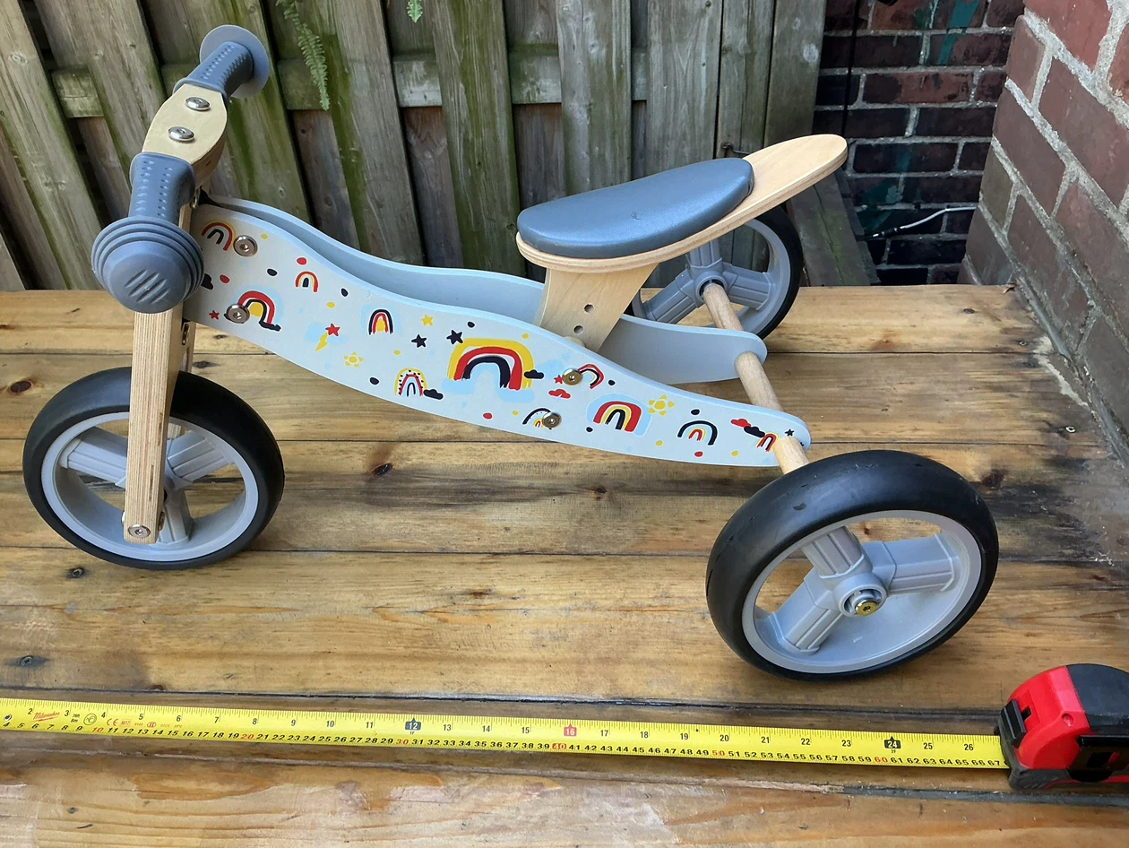 COCO VILLAGE Wooden Rainbow Trike ! - photo 2